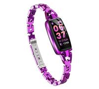 JINGLIANG 0,96 Pollici Schermo IPS a Colori Donne Intelligenti Guarda IP67 Impermeabile, sostengono la Chiamata Promemoria/Monitoraggio della frequenza cardiaca/Reminder sedentario/Sleep Monitor