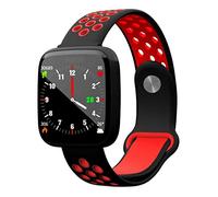 JINGLIANG Intelligente Bracciale TFT IPS a Colori da 1,3 Pollici, Supporto Chiamata di promemoria/Monitoraggio della frequenza cardiaca/Blood Pressure Monitoring/Sleep Monitoraggio/Ossigeno Sa