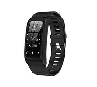 JINGLIANG Schermo IPS Colore 1.14 Pollici Intelligente Orologio Impermeabile IP68, Silicone Cinturino, sostengono la Chiamata Promemoria/Monitoraggio della frequenza cardiaca/Blood Pressure Monito