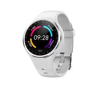 JINGLIANG Supporto Chiamata di promemoria/più funzioni/Blood Pressure Monitoring/Sleep Monitoring Screen (Nero), 1,22 Pollici TFT a Colori IP67 Raincoat Intelligente Guarda (Colore : Bianca)