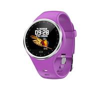 JINGLIANG Supporto Chiamata di promemoria/più funzioni/Blood Pressure Monitoring/Sleep Monitoring Screen (Nero), 1,22 Pollici TFT a Colori IP67 Raincoat Intelligente Guarda (Colore : Viola)
