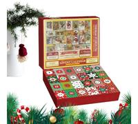JINGLING 2025 Calendario di Natale | Puzzle di Natale | 24 giorni festivi puzzle calendario conto alla rovescia per ragazzi - Per uomini donne adolescenti adolescenti marito moglie figlia amici