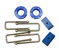 JINGLING 32mm Anteriore e 51mm Sospensioni Posteriori Blocchi Distanziatori Sollevare Kit per Hilux Vigo 2004-2019 Alzare Adattatore Molle Strut (Anteriore e Posteriore)
