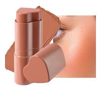 JINGLING Bastone per guance | Palpebre a forma di cuore - Crema Blush 2 in 1 | Per il trucco di bellezza delle labbra degli occhi guance e del viso con un aspetto naturale per donne e ragazze