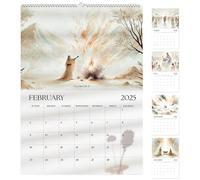 JINGLING Calendario Mensile Da Parete | 2026 Calendario Storie Bibliche,Pianificatore Appendibile Per Organizzazione Quotidiana Decorazione Muro Casa Ufficio Scuola Aula Riunione Famiglia