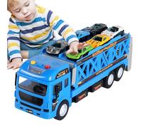 JINGLING Camion Giocattolo Bisarca per Auto - Veicolo Giocattolo | Giocattolo educativo precoce per catapulta Pieghevole per Grandi Camion per 2 3 4 5 6 Anni
