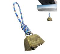 JINGLING Campane di capra per collane, campana di per il pascolo,Animale sonoro chiaro suona con lonyard | Ornamento in metallo per allevamenti da campeggio all'aperto, Se référer au descriptif
