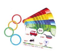 JINGLING Carte lampo Phonics - Apprendimento della lettura Blends HVAC - Giocattoli Lettura Attività per asilo casa, educazione 3-6 anni