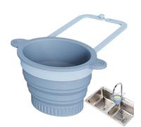 JINGLING Cestino per il,Utensili da cucina in silicone pieghevole montabile a parete - Filtro alimentare per lavello | Per insalata bacche miscela pulizia cucina