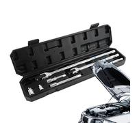 JINGLING Chiave a leva a F - Strumento per leva in acciaio 7 pezzi a manico lungo | Strumento per boccole a manico flessibile - Per veicoli da costruzione e automotive meccaniche