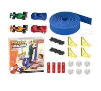 JINGLING Circuito Di Auto Da Corsa,Gioco Di Carrier con Set Di Gioco - Giocattolo Di Pista per Auto | per Bambino Bambino Bambino Piccolo Natale Casa Viaggi Scuola materna Scuola materna