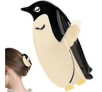JINGLING Clip artiglio,Ornamento chic pinguino,Elegante fermaglio per donne ragazze | Abiball professione scuola sport danza