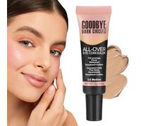 JINGLING Concettore del viso, correttore per il trucco per il viso | Concettore leggero impermeabile 12G | Trucco di correzione del colore, primer per gli occhi, base liquida per imperfezioni