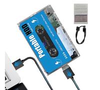 JINGLING Console per cassette retrò, Console per giochi su disco retrò | Console per videogiochi plug and play integrata con oltre 60.000 giochi, 70 emulatori classici,Uscita interfaccia multimediale