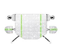 JINGLING Copertura per parabrezza auto, copertura per parabrezza auto, protezione solare invernale, accessorio per auto contro l'appannamento per il freddo, SUV, camion, automobili