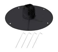 JINGLING Copertura protettiva per radici degli alberi, coperta termica a 3 strati, per protezione dal freddo e dal gelo, protezione per le radici delle piante all'aperto in condizioni di freddo, per