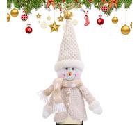 JINGLING Copri Bottiglia Vino Design Bambola Natale Copri Bottiglia Birra | Riutilizzabile per Tavola Cenone Festività Party