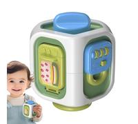 JINGLING Cubo di Attività per Piccoli,Giocattoli Sensoriali da Viaggio | Sviluppo Contemporanei Gioco Sensoriale Ragazze Ragazzi Bambino