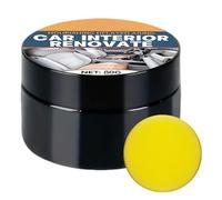 JINGLING Cura del rivestimento interno 'auto, per cruscotto, crema rigenerante per cruscotto, crema per ristrutturazione per volante, console centrale, braccio, rivestimento per porta, sedile in