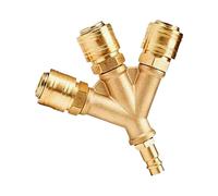 JINGLING Distributore per tubo 'aria, robusto raccordo ad innesto ad aria compressa - per frizione industriale compatto e ermetico per utensili pneumatici