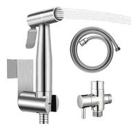 JINGLING Doccetta WC Bidet, flessibile per bidet a mano, lavaggio igienico intimo, -doccia portatile igienica autopulente, per igiene intima e cambio pannolini