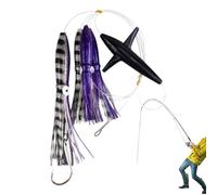 JINGLING Esche da traino realistiche per trote, salmone, pesce persico, luccioperca, mare, fiume, lago, palude, pescatore avventura
