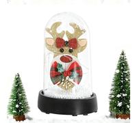 JINGLING Ghirlande luminose a LED con illuminazione d'atmosfera di base | Illuminazione calda Decorazioni da tavolo di Natale - per ufficio, tavolo, camera da , soggiorno, ufficio, appartamento