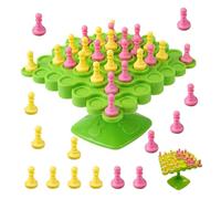 JINGLING Gioco di equilibrio per bambini e ragazze | Gioco di famiglia interattivo portatile per 2 - 4 giocatori, gioco da tavolo per equilibrio per tutta la famiglia, per compleanni, Natale,