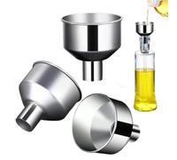 JINGLING Imbuto da Cucina - Set da 3 Pezzi per Liquidi e Polveri - Imbuto per il Trapasso di Liquidi - per Condimenti Olio Profumo Casa e Cucina Appartamento Sala da Pranzo Ristorante