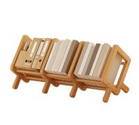 JINGLING Libreria per scrivania, libreria, scaffale estraibile in legno con spazio di presentazione per soggiorno, camera da letto, ufficio
