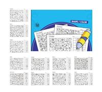 JINGLING Libro delle attività per bambini da cercare | Gioco di mapping educativo interattivo | Libro delle attività per l'istruzione precoce | Per aule homeschooling viaggio, vacanze, festa di