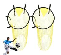 JINGLING Obiettivo di calcio, calcio angolare - Porta del treno - Obiettivo di calcio NET | 2 X attrezzature per esercizi portatili, sport deve essere pratica, intrattenimento, gioco