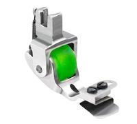 JINGLING Piedi Di Cerco per Macchina Da Cucire | Piede Pressore A Rotella Regolabile | Forniture Domestiche per Tessuti Intrecciati Estensibili In Pelle Cannage - Rotolato Assemblaggio