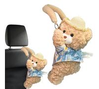 JINGLING Portasciugamani per veicolo in peluche, per SUV, camper, berline, camion, conducente, proprietario di auto, viaggiatori, pendolari, viaggi su strada