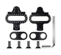 JINGLING Tacchetti per scarpe da mountain bike, piastre durevoli per bicicletta con scatto multiuso, piastre per pedali, piastra a pedale multi-release, per ciclismo, mountain bike, donna e uomo