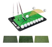 JINGLING Tappetino da golf per esercitarsi in interni, tappetino da golf | aiuto per esercizi di golf - tappetino avanzato da golf per interni ed esterni, per l'allenamento del golf, tappetino da golf