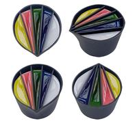 JINGLING Tazze Per Colata In Silicone | Bicchieri Dosaggio per Pittura - Strumenti Per Stampi Misurazione Liquido Pittura Acrilico Forniture