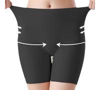 Jingmiger Biancheria intima da donna a vita alta, con controllo della pancia, in seta di ghiaccio, traspirante, per allenamento, fitness, lavoro, viaggi, appuntamenti quotidiani, ciclismo, feste