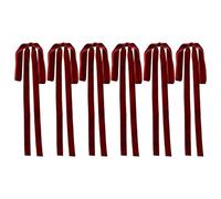 Jingmiger Di Natale - Grande per Cime di Albero di Natale,6 Pezzi Decorazioni Feste per Casa Mariquet Feste Raduni