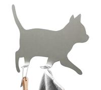 Jingmiger Portachiavi gatto | Appendini chiavi, portasciugamani appendiabiti adesivo decorativo animale per cucina bagno - porta asciugamani per cucina bagno doccia