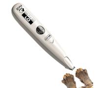 Jingmiger Tagliaunghie Per Toelettatura Del Cane - Con Luce LED Silenzioso Elettrico Ricaricabile Senza Fili | Per Pelo di Animali Domestici,Per Viso Corpo Orecchie Cuccioli Bagno Cura Unghie Zampette