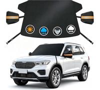 JINGMU Copertura Parabrezza Auto per Leapmotor B03X | Pieghevole Copri Parabrezza Antigrandine, Copri Parabrezza Auto Sole, Telo Antigelo per Parabrezza Antineve, Anti-UV