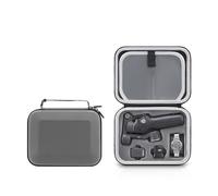 JINGNE OM 8, custodia portatile in poliuretano per accessori DJI Osmo | Borsa con tracolla, protezione e conservazione, per vlog e viaggi all'aperto, compatibile con Osmo Mobile 7P/8