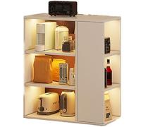 JingNian Libreria in Legno 6 Cubi, Scaffale Modulare Aperto, Ufficio o Studio, Perfetta per CD, Libri e Oggetti Decorativi, Montaggio Facile(White,3-Tier)