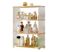 JingNian Organizer Da Banco per Il Bagno, Organizer Multiuso per La Cura Della Pelle per Il Trucco In Acrilico, Portaoggetti per Il Bagno, Cassettiera(Large)