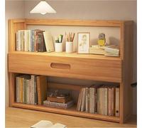 JingNian Scaffale Da Scrivania In Legno, Piccolo Organizer Per Casa E Ufficio, Libreria Da Tavolo Robusta Per Studio E Home Office(2 Tier,66cm)