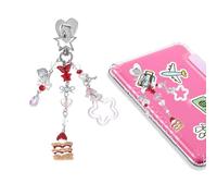 JINGSEN Charm per Kindle, grazioso braccialetto con ciondolo per e-reader, accessorio regalo per amanti dei libri e lettori, compatibile con Kindle, e-reader, telefono, 1, Epossidico, Nessuna pietra
