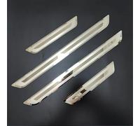 JINGXINXUE 4 Pezzi Acciaio Inox Battitacco per Ford Puma MK2 ST/ST-Line X 2020-2023 2024 2025, Protezione Soglia Porta Benvenuto Pedaliera Batticalcagno Anti-Usura Kick Plates,C/Type~C