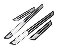 JINGXINXUE 4 Pezzi Acciaio Inox Battitacco per Mazda CX-80 2024 2025, Protezione Soglia Porta Benvenuto Pedaliera Batticalcagno Anti-Usura Kick Plates,B/Type~B