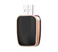 JINGXINXUE Adattatore CarPlay Wireless per Odyssey Passport Pilot Ridgeline Fit, Chiavetta Android Auto Dongle 2 in 1 Convertitore Cablato Senza Fili Connessione Rapida Plug Play,B/Gold